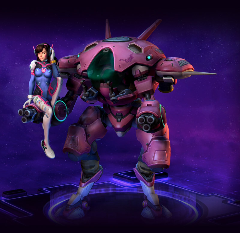 Mais um de Overwatch: D.Va será a próxima heroína em Heroes of the Storm