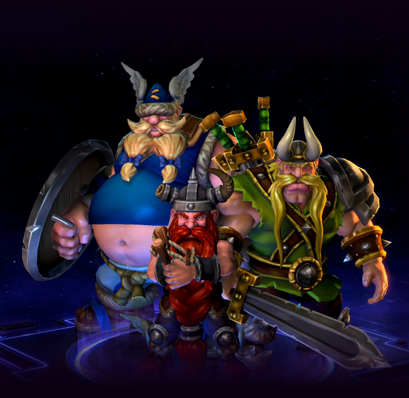 Lost Vikings chegam a Heroes of the Storm