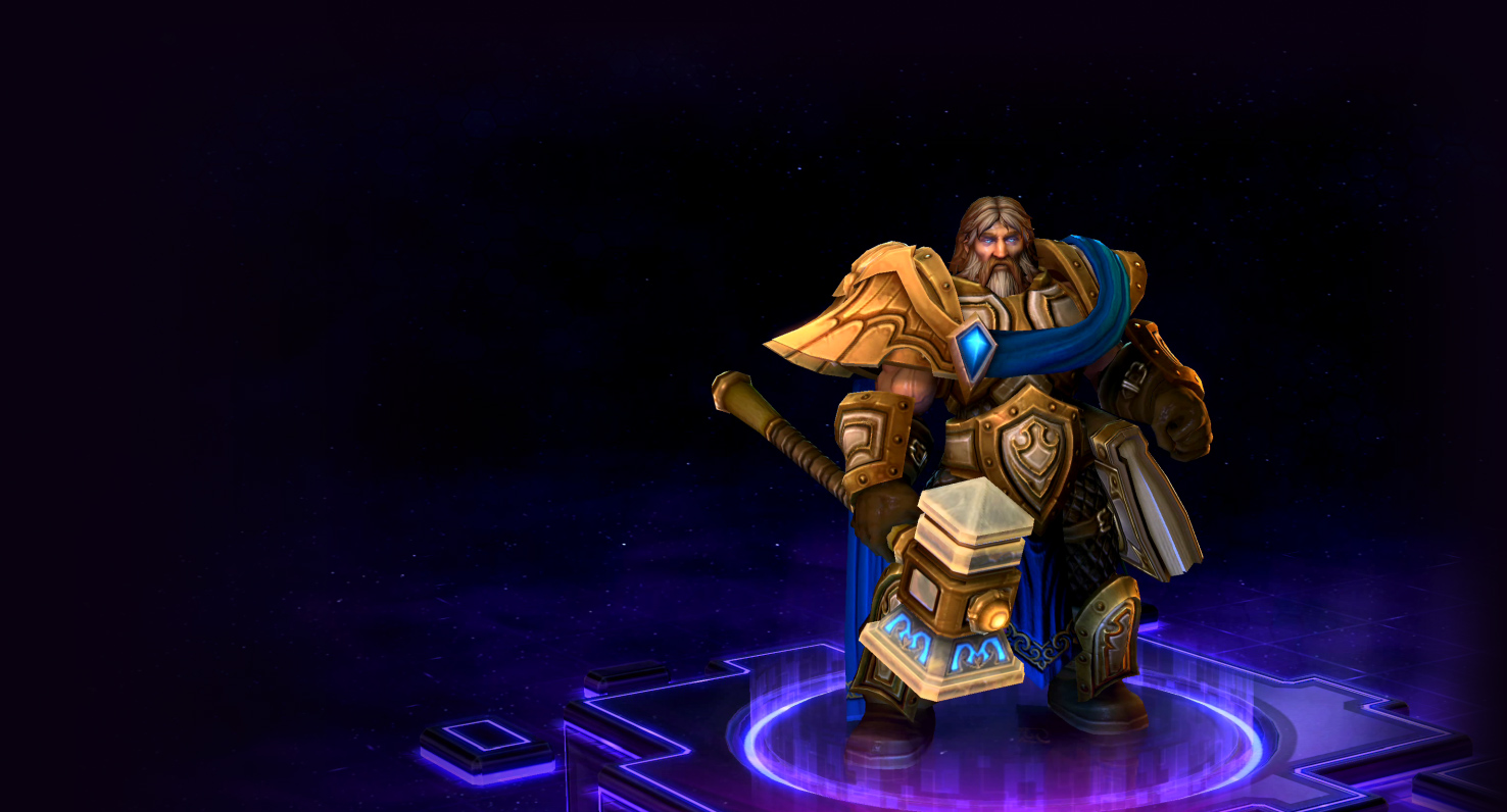 Heroes of the Storm - Uther Gameplay & Build