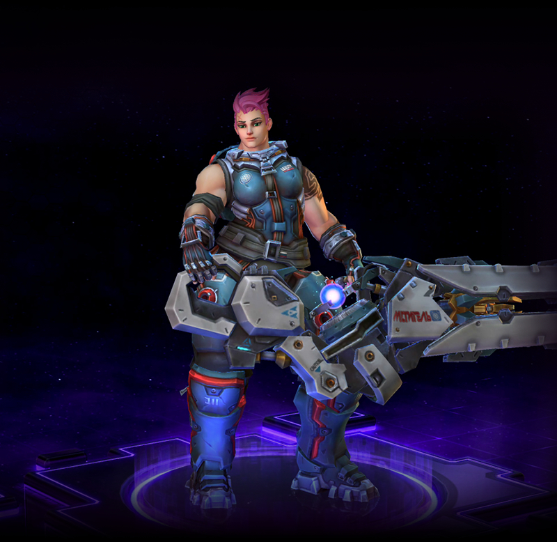 Zarya Spotlight – Heroes of the Storm 